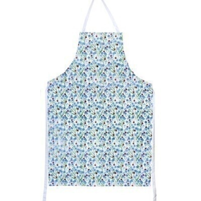 Forget-Me-Not Ladybird Cotton Apron By Gisela Graham